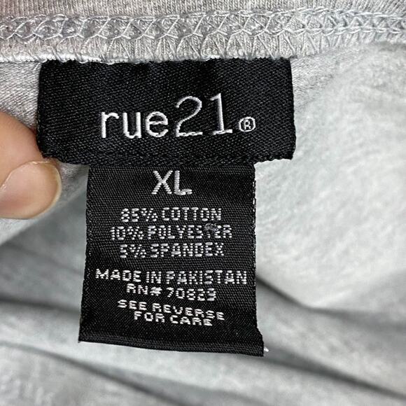 Vintage Rue 21 Womens Tube Top Size XL Preppy Flower Y2K Long 90s Strapless - Picture 5 of 9